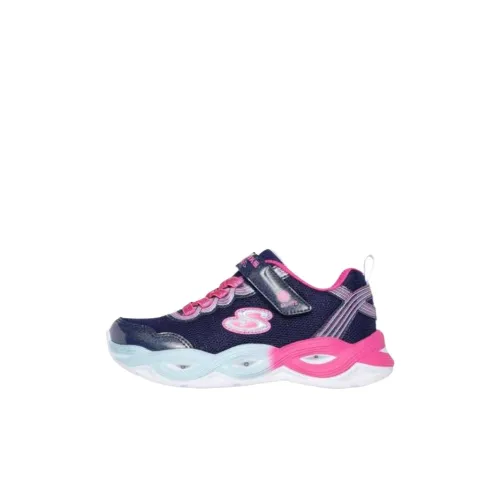 Skechers Kids S Lights Low Топ Kids Lifestyle Shoes Темно-синий Детский