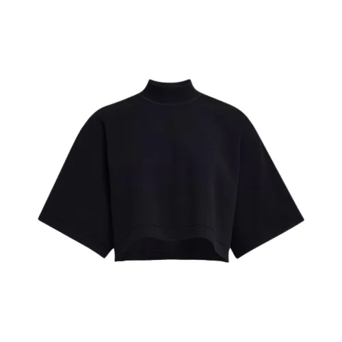 Alaia SS25 T Рубашка Женская Черная