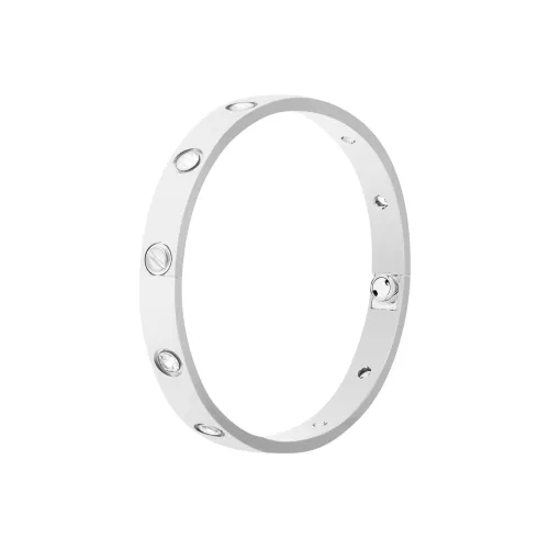 Cartier Браслет #LOVE#, 10 Бриллиантов Белое Золото, Бриллианты