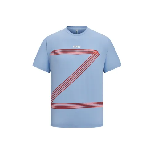 KSWISS T-Shirt Мужской Синий BLU17