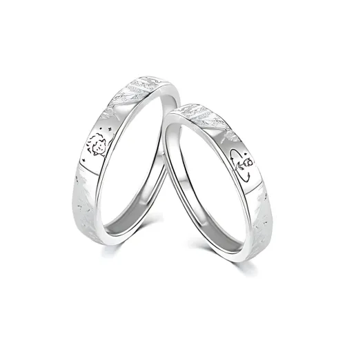 MOREL Сплав Кольца Унисекс Серебряный