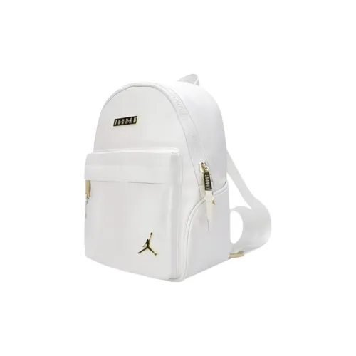 Jordan Змеиная кожа с принтом рюкзак маленький унисекс белый