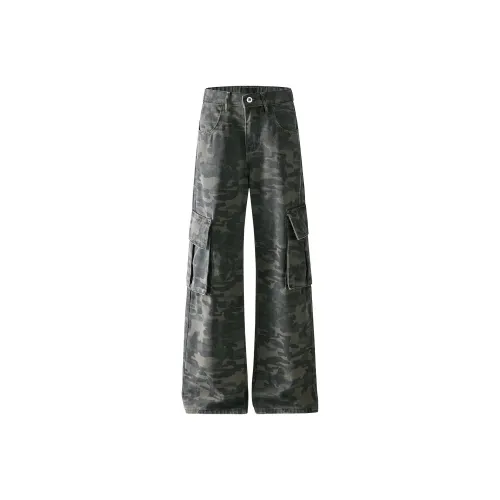 FOREVER 21 Камуфляж Унисекс Джинсы