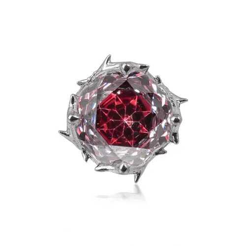 Серьги WIC с цирконием унисекс