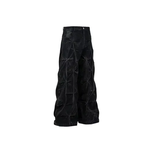 HKRXEC Черные Мужские Джинсы