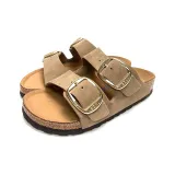 Песочно-золотые двухцветные тапочки с двумя утяжками.