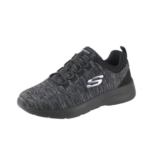 Skechers Dynamite 2,0 Устойчивый к истиранию Низкий Топ Повседневная обувь Женская Черная