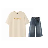 Абрикос + Ностальгический синий