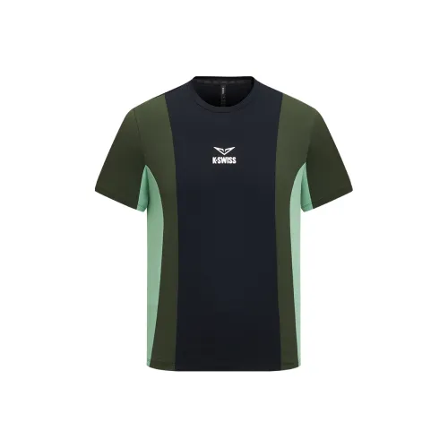 K·SWISS 008 BLK0 Мужская T-рубашка