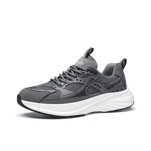 Tonlion Дышащий Низкий Топ Casual Мужской Серый