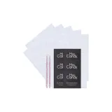 [10 PC] Желе Твердый Гель + Набор инструментов для ногтей Сумка из 8 шт [Кристальные палочки 2 шт + Спиртовая салфетка 6 шт]