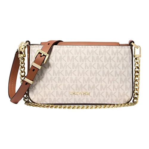 MICHAEL KORS Bryant Покрытие Холст Кроссбоди Сумка Сумка через плечо Маленькая Женская Светлый Хаки