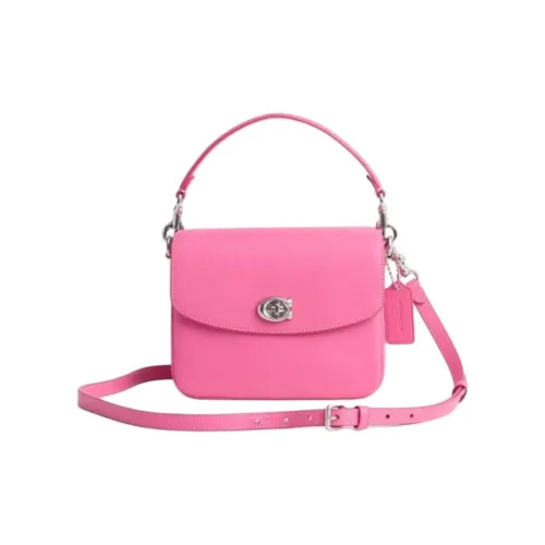 COACH Cassie Кожа Одно плечо Сумка Маленькая Женская Розовая