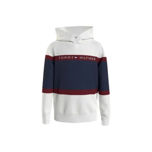 Tommy Hilfiger Свитшот Белый Черный Детский