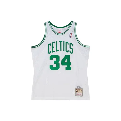 MITCHELL NESS Баскетбольная Джерси Фанатская версия Мужская Белая