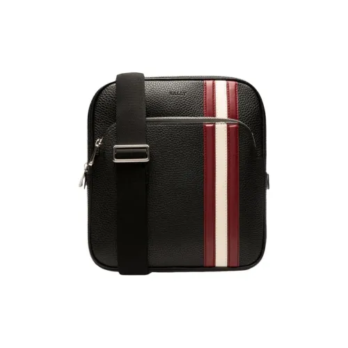 BALLY Сумка через плечо из коровьей кожи Мужская Черная