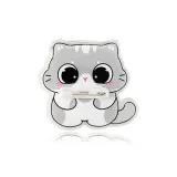 Милый брошь в виде кошки [Серый кот]