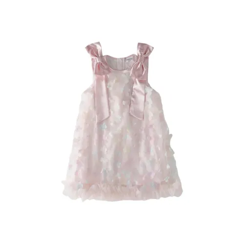 Mami Macca Платье Розовое для детей 3-7 лет