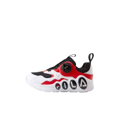 FILA KIDS BOA Детская беговая обувь FILA Белый Пламя Красный Дети 3-7 лет