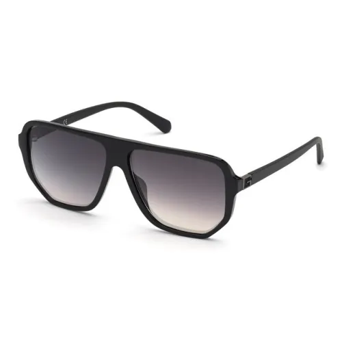 GUESS Пластик Бабочка Солнцезащитные очки Унисекс Черный