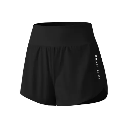 361° Спортивные шорты Женские Черные