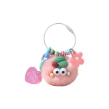 Пыльно-розовый (большой круглый, кнопка)