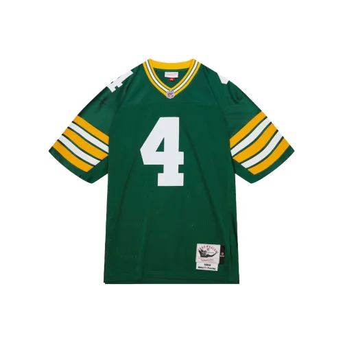 MITCHELL NESS Регби Джерси Игровая версия Мужской Зеленый