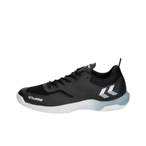 Hummel Slip-resistant Abrasion-resistant Low-top Training Shoes Unisex Black Хуммель Противоскользящие Устойчивые к истиранию Низкие Кроссовки для тренировок Унисекс Черные