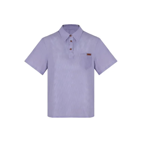 Mrs. Беллфлауэр Летняя Короткая Рубашка с Короткими Рукавами для JK UNIFORM Базовая Рубашка Женская