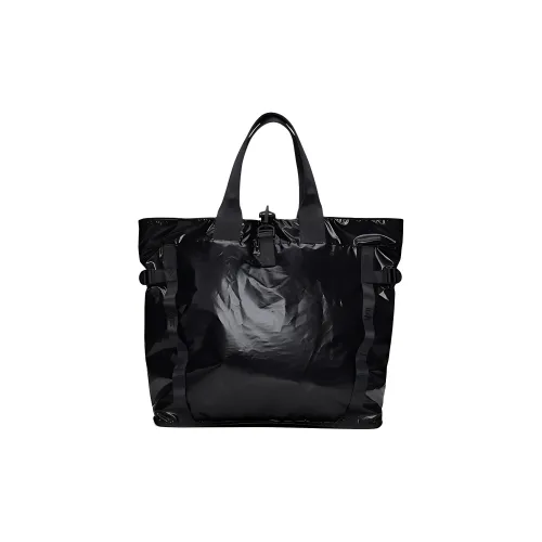 Rains Полиэстер Сумка-тоут Сумка для покупок Сумка унисекс Черный
