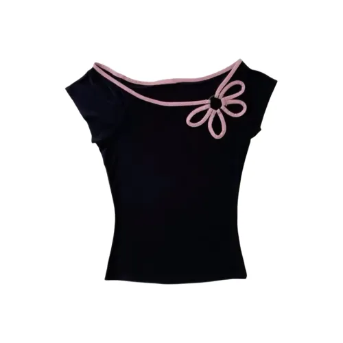 UYH Черные Женские Футболки