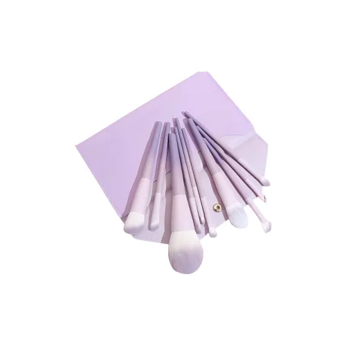 Gentle Welcome Сливочно-фиолетовый Набор кистей для макияжа Контуринг Подходит для смешанной кожи 10 шт