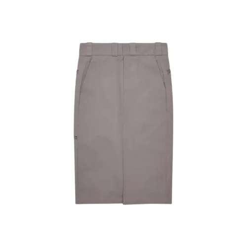 Maison Margiela Повседневный Длинный Юбка Женские Серый