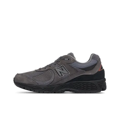 New Balance NB 2002R Амортизация Износостойкий Низкий Топ Повседневная Обувь Унисекс Черный