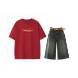 Бургундский + Винтажный синий