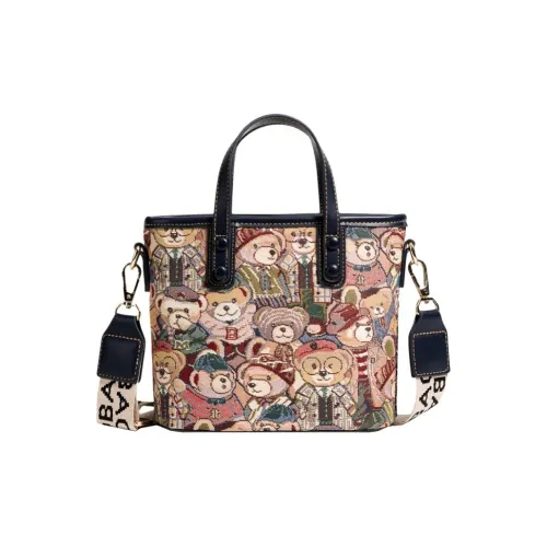 North Pack Холщовая сумка сумка через плечо сумка для женщин темно-синий коричневый