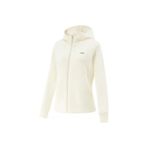 LINING Fitness series Pearl Shell Белая Женская одежда для фитнеса