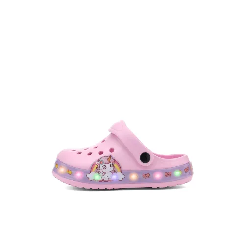 ADOONGA Противоскользящие Устойчивые к истиранию Дышащие Домашние тапочки для детей Розовые для малышей