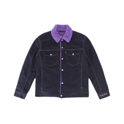 Levi's x QQ XUANWU LIANMINGKUAN Деним Куртка Мужская