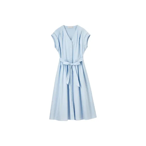 SENTUBILA Короткое платье с короткими рукавами женское