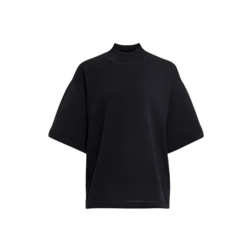 Alaia SS25 T Рубашка Женская Черная