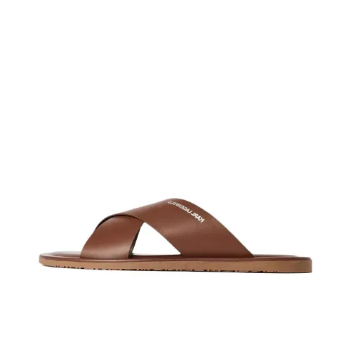 Karl Lagerfeld Слипоны Мужские Умбра