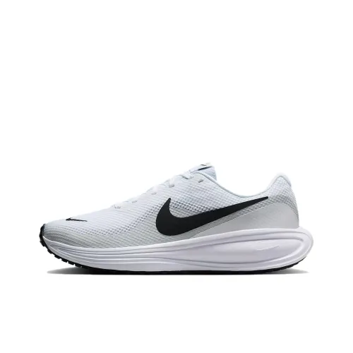 Nike REVOLUTION 8 Дышащий Низкий Топ Повседневный Бег на длинные дистанции Спринт Беговые кроссовки Мужской Белый