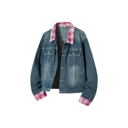 CHEER ZONE Синий Унисекс Джинсовые куртки