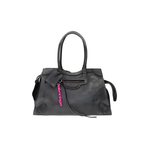 Balenciaga Кожа Сумка Женская Серого цвета