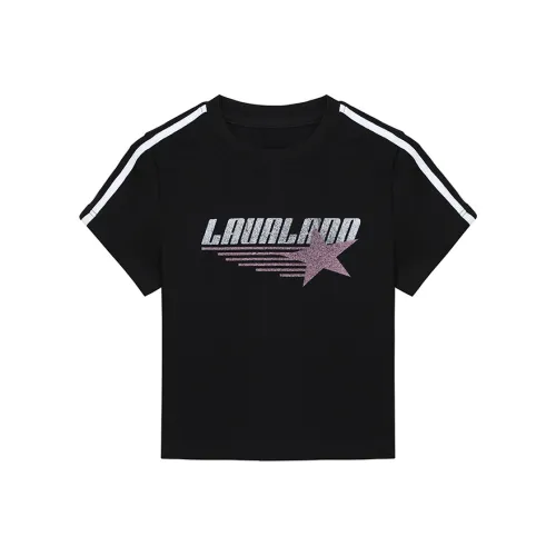 LAVA LAND Черные Женские Футболки