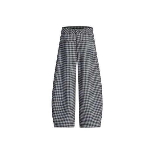 FOREVER 21 Американские Клетчатые Унисекс Джинсы