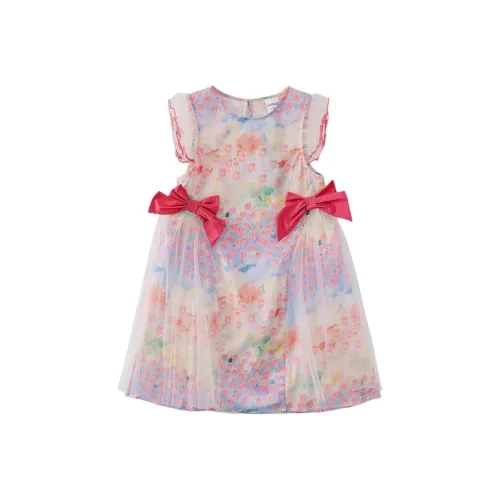 Mami Macca Платье Многоцветное для детей 3-7 лет