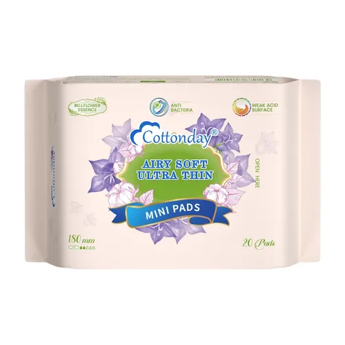MIANROUSHIGUANG Беллфлауэр Мягкий Кислотный Антибактериальный Коллекция Мини Гигиенические Tampons 180мм*20 шт.*1 упаковка