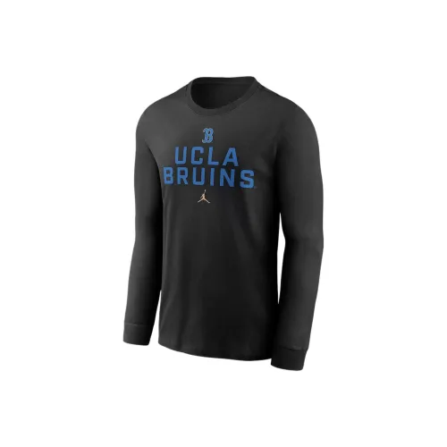 Джордан UCLABRAND SS25 T Рубашка Мужская Черная